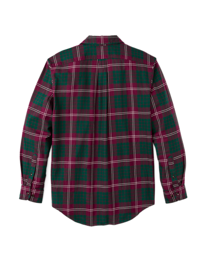 Lightweight Alaskan Guide Shirt - Green / Burgundy / Multi Plaid