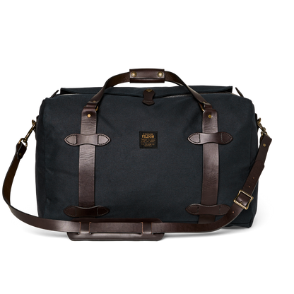 Medium Rugged Twill Duffle Bag - Navy