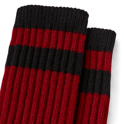 1970s Logger Thermal Socks - Scarlet