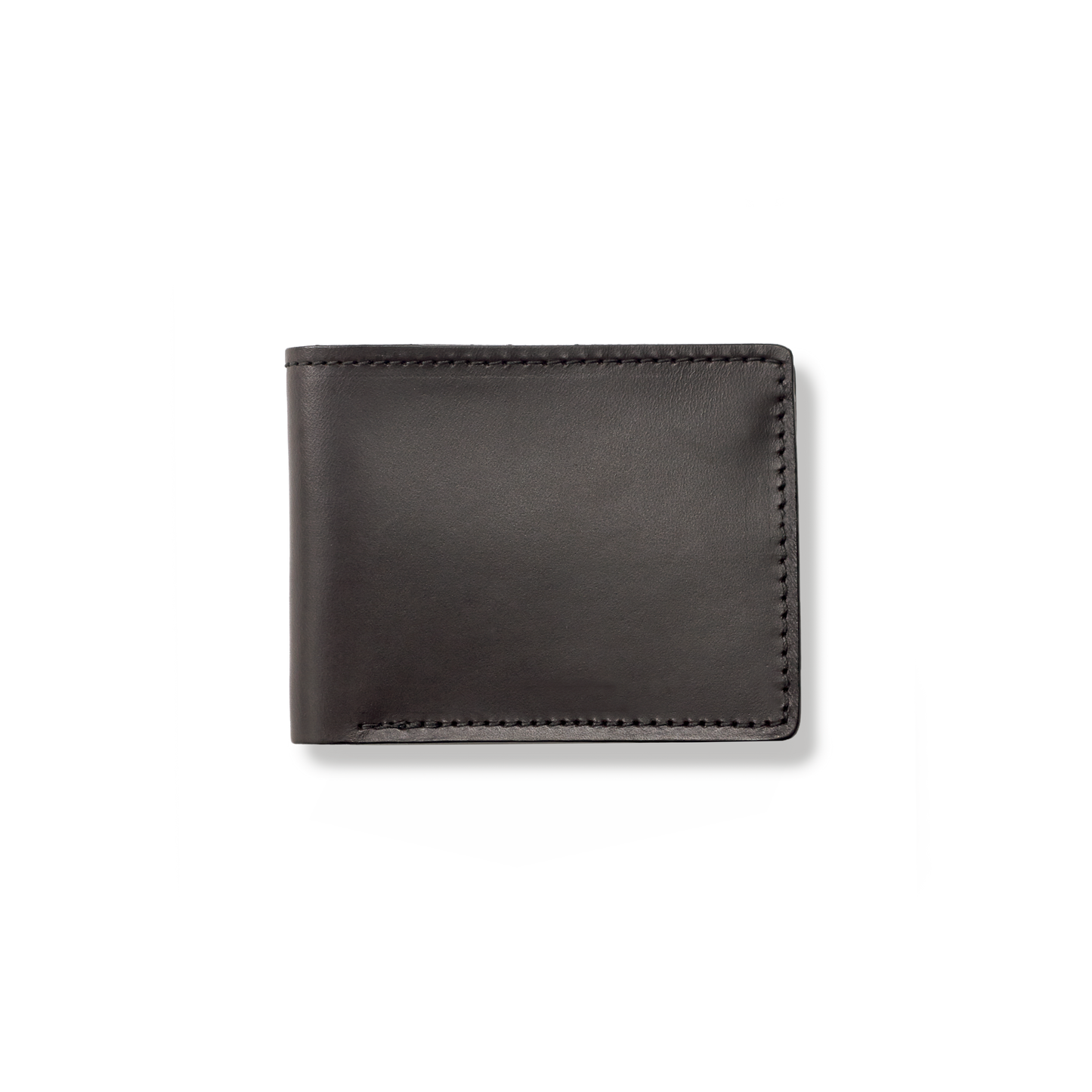 Bridle Leather Bi-fold Wallet - Brown Leather