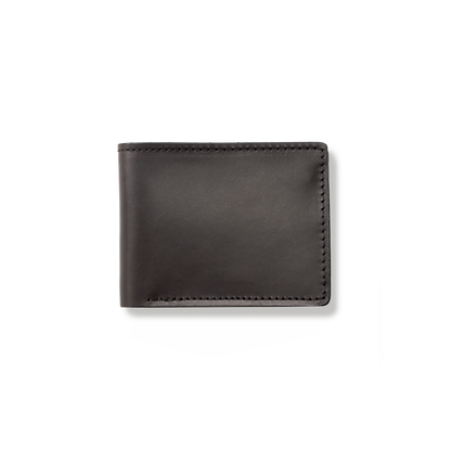 Bridle Leather Bi-fold Wallet - Brown Leather