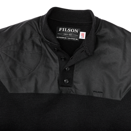 Henley Guide Sweater - Black