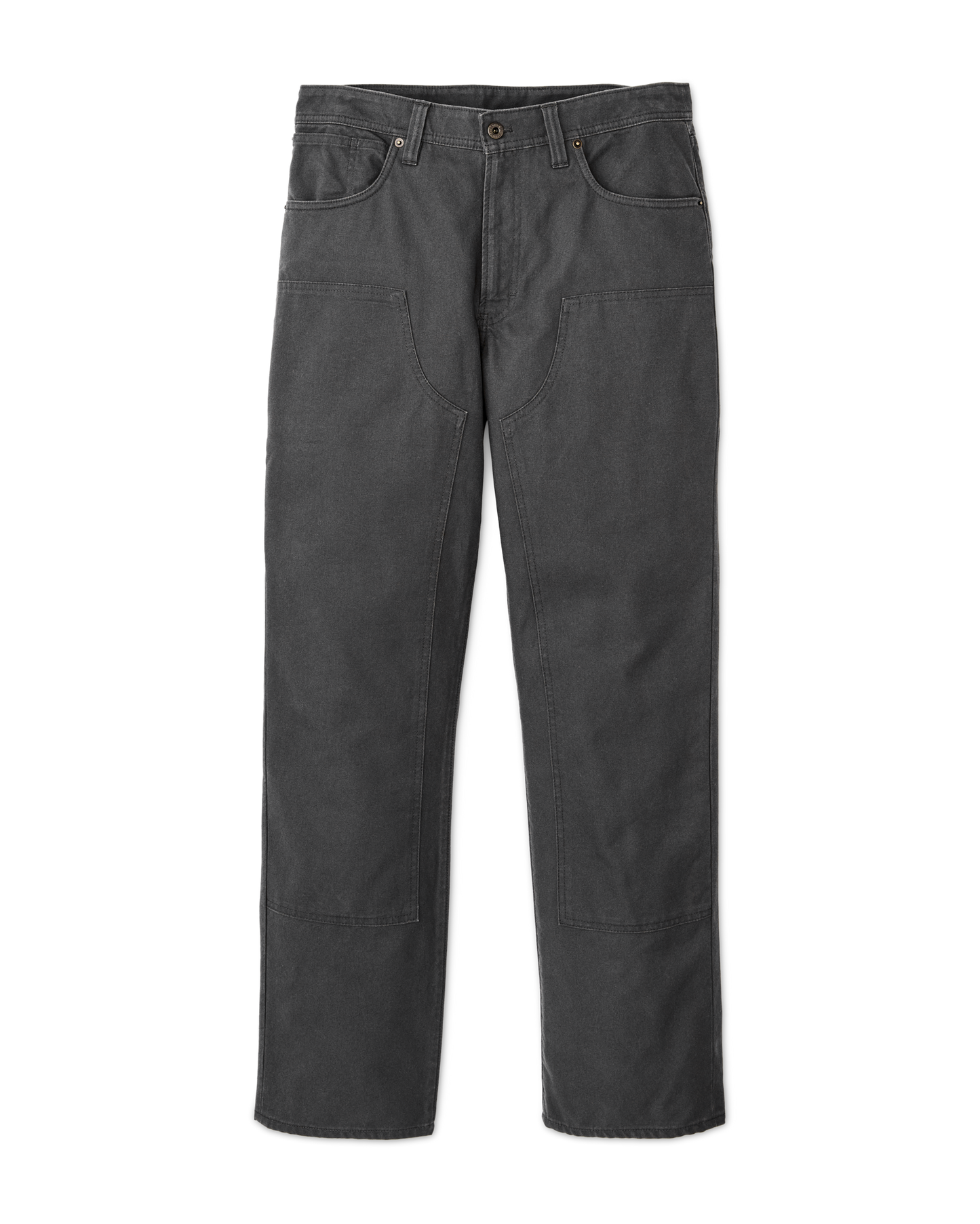 Dry Tin Double Front Pants - Raven