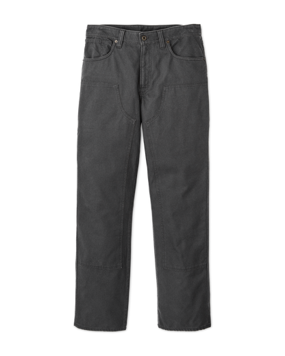 Dry Tin Double Front Pants - Raven