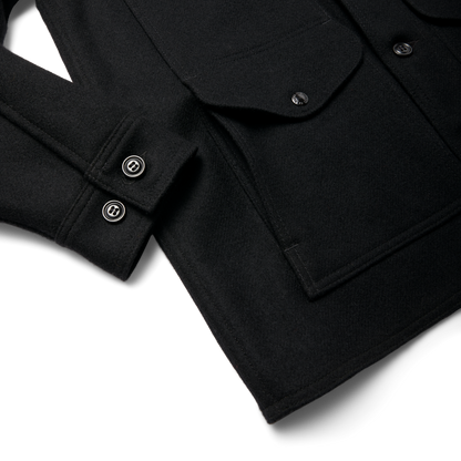 Mackinaw Wool Cruiser Jacket - Dark Navy / Solid
