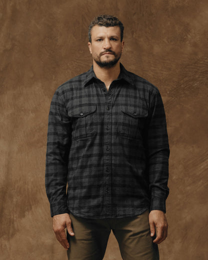 Alaskan Guide Shirt - Heather Gray/black Plaid