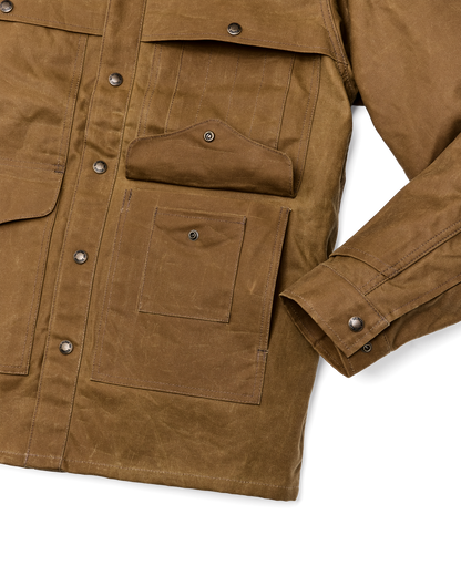 Lined Tin Cloth Cruiser Jacket - Dark Tan