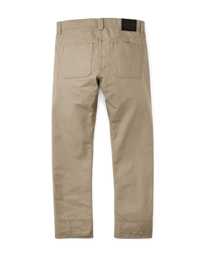 Dry Tin Cloth 5-pocket Pants - Gray Khaki