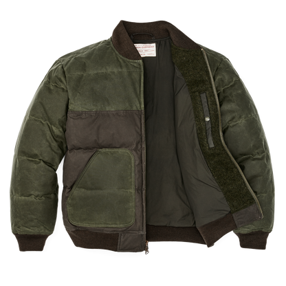Down Bomber Jacket - Otter Green