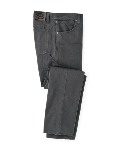 Dry Tin Double Front Pants - Raven