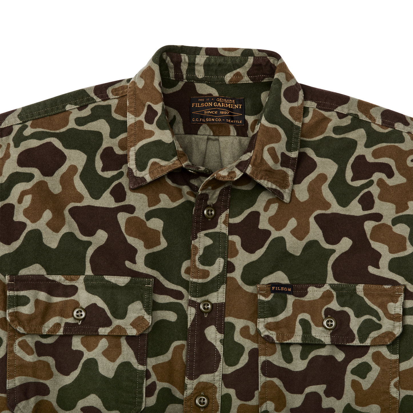 Field Flannel Shirt - Frog Camo