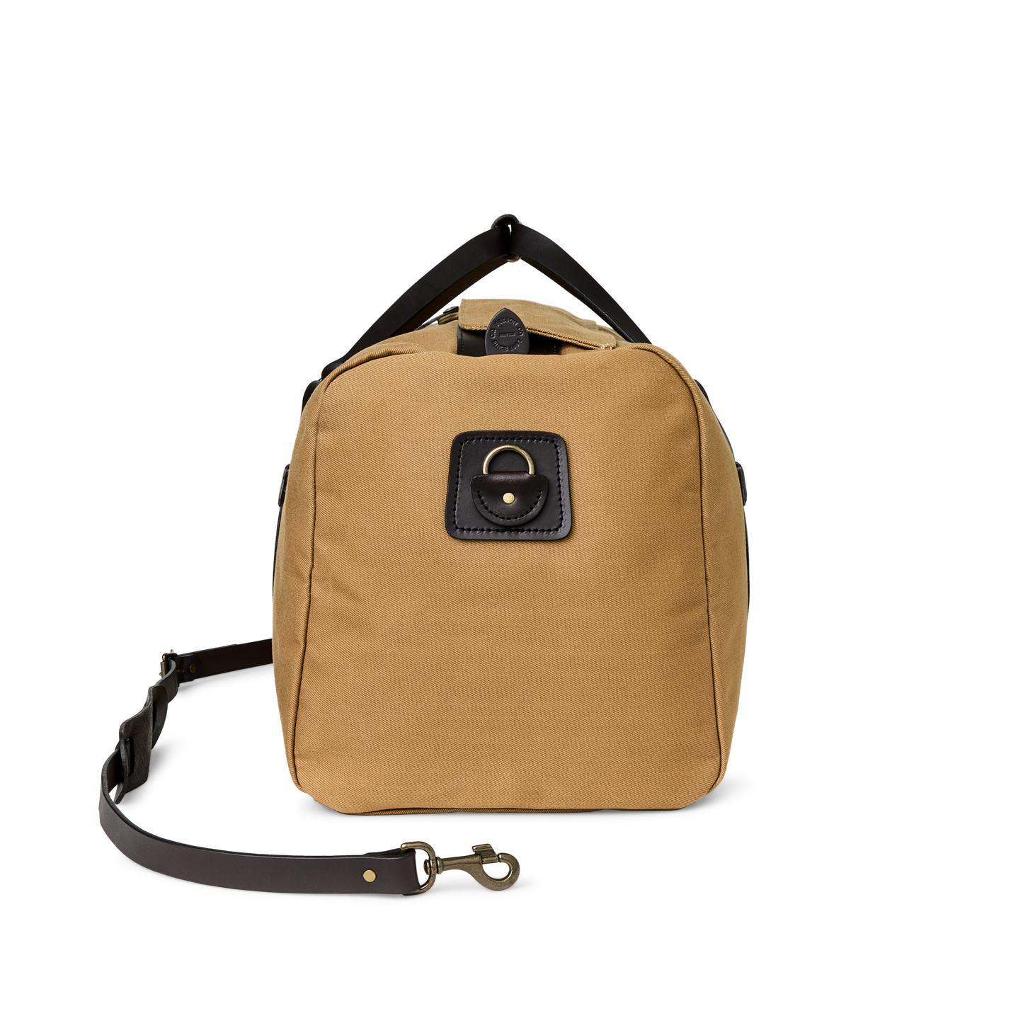 Large Rugged Twill Duffle Bag - Tan