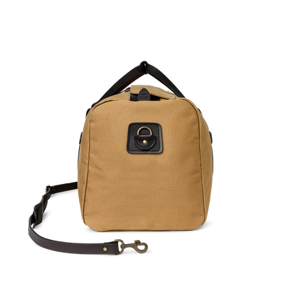 Large Rugged Twill Duffle Bag - Tan