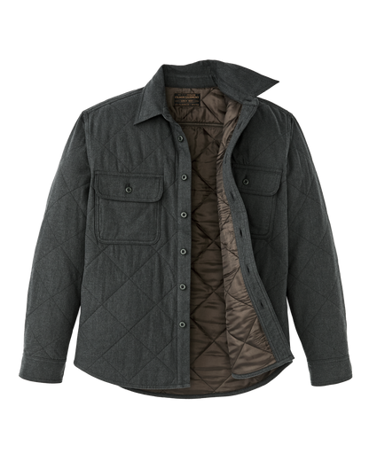 Insulated Flannel Shirt - Charcoal