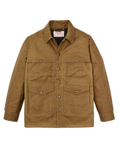 Lined Tin Cloth Cruiser Jacket - Dark Tan