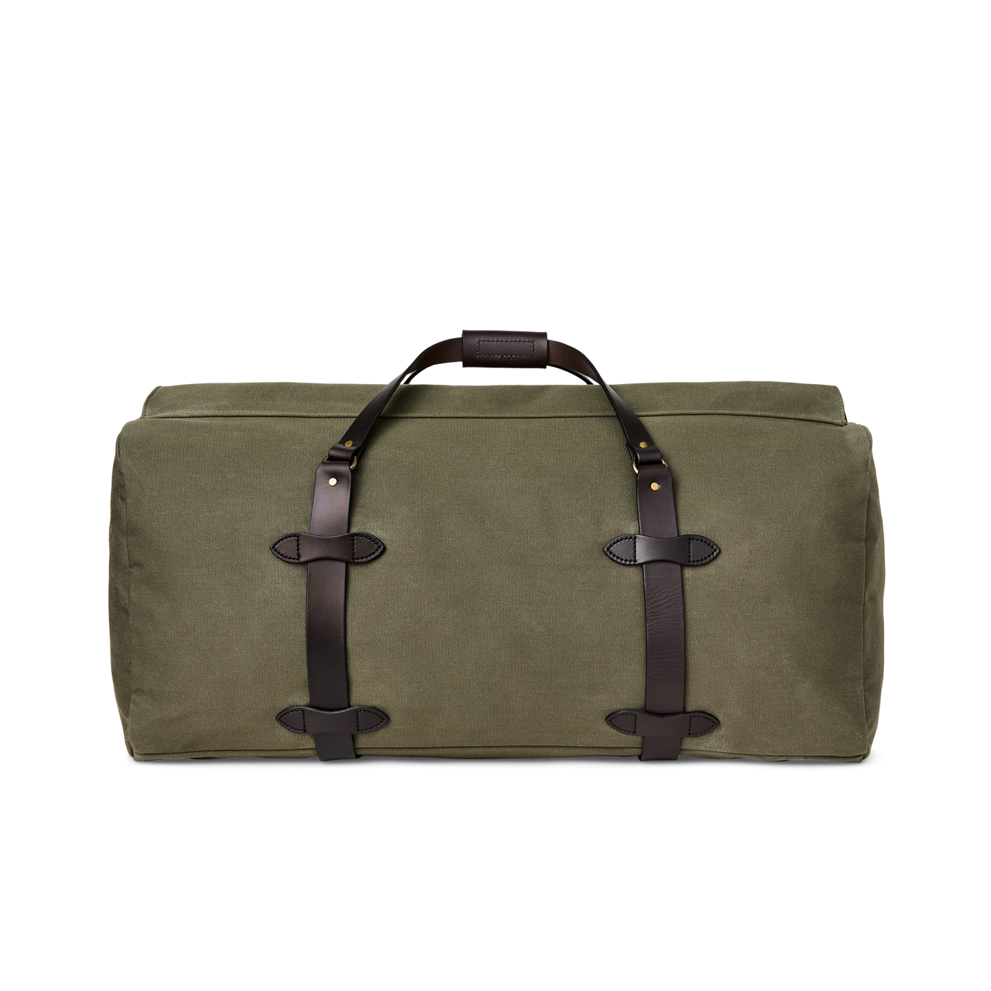 Large Rugged Twill Duffle Bag - Otter Green