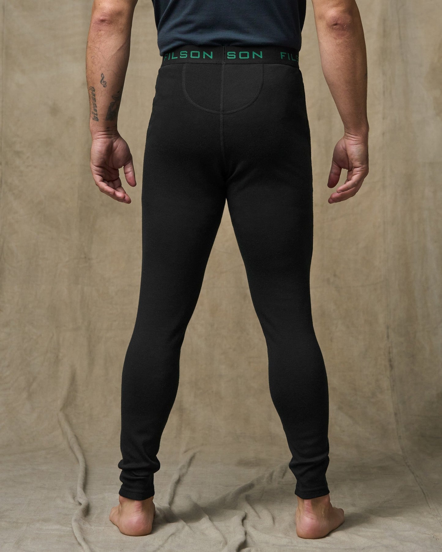 400g Merino Wool Bottoms - Black