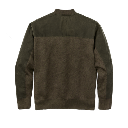 Henley Guide Sweater - Peat Green