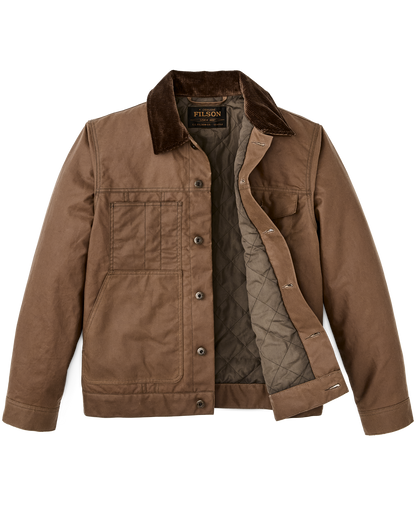 Insulated Short Cruiser Jacket - Dark Brown