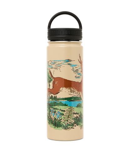 Insulated Water Bottle - Sandstone / Deer Leap