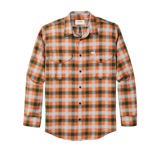 Lightweight Alaskan Guide Shirt - Clay / Blue / Multi Plaid