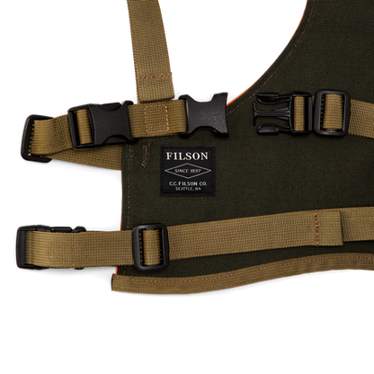 Dog Chest Protector - Blaze Orange