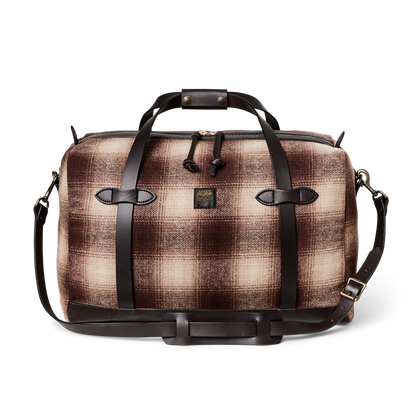 Medium Mackinaw Wool Duffle - Brown / Tan Ombre