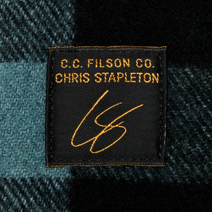 Chris Stapleton Signature Mackinaw Wool Cruiser - Faded Blue / Black Heritage Plaid