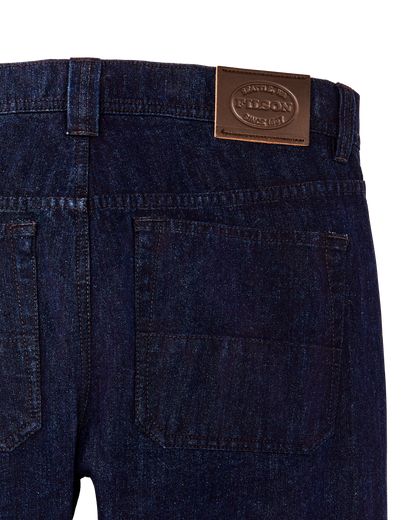 Dry Tin Cloth 5-pocket Pants - Indigo