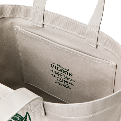 Kyler Martz Graphic Utility Tote - Twine / Wolf