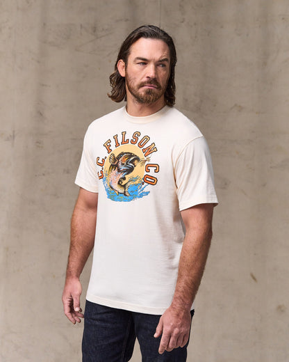 Dry Fly Graphic T-Shirt - Basswood