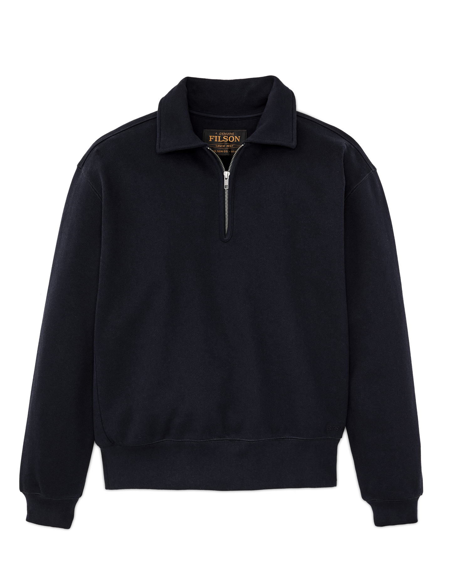 14-oz. Heritage Fleece Quarter Zip - Dark Indigo