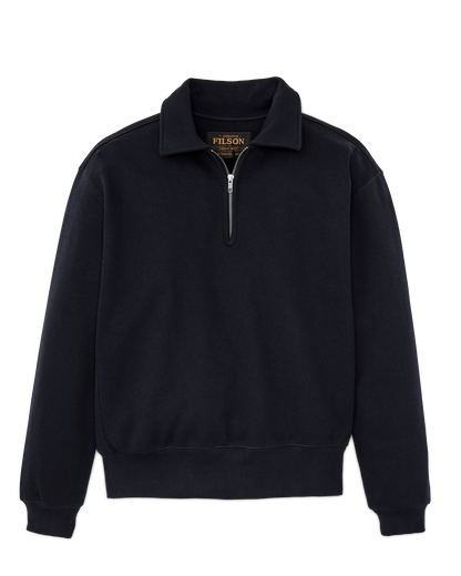 14-oz. Heritage Fleece Quarter Zip - Dark Indigo
