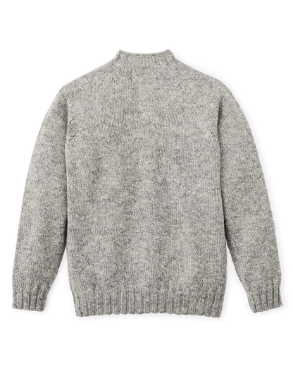 Heritage 3-gauge Wool Sweater - Oat Heather