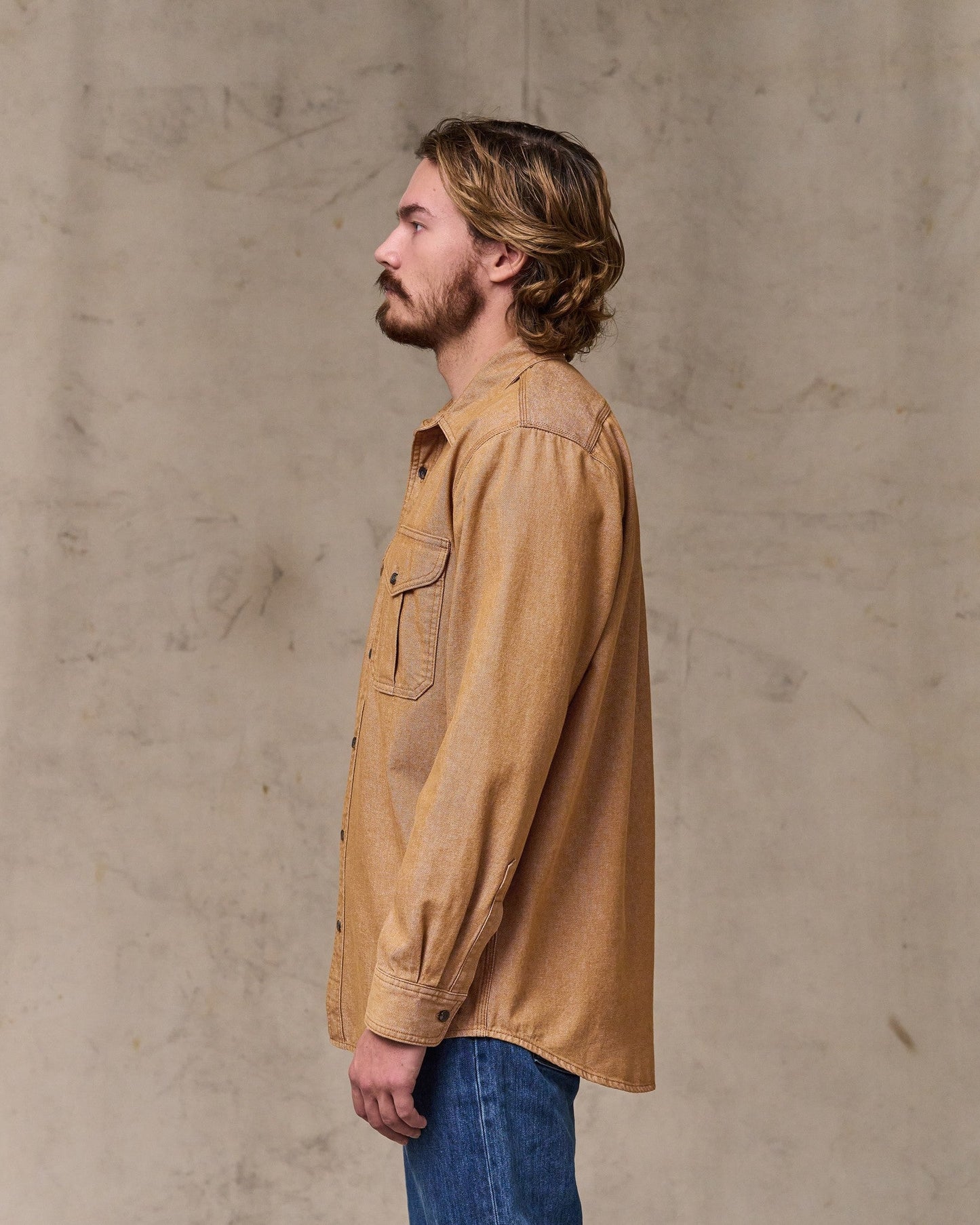 Denim Guide Shirt - Harvest Tan