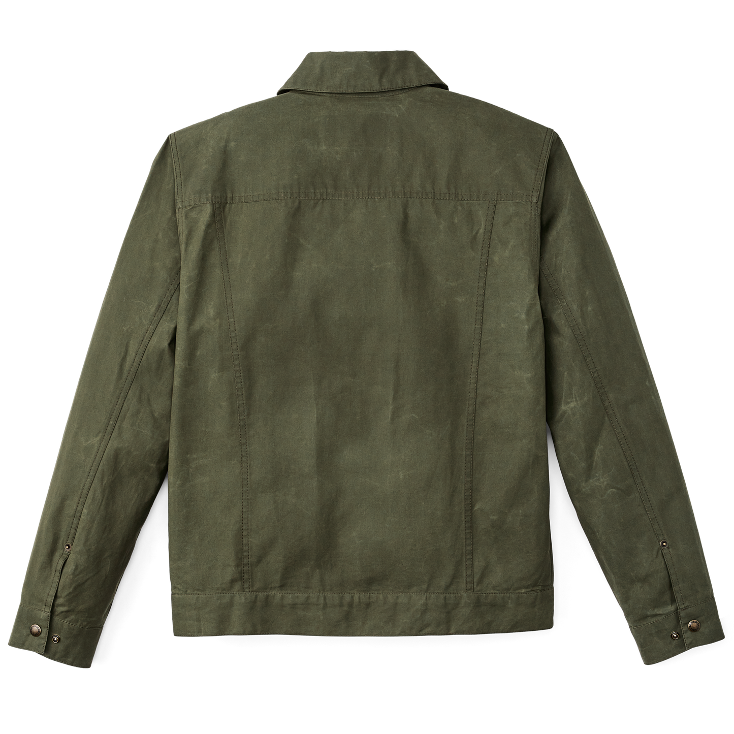Dry Wax Short Cruiser Jacket - Olive