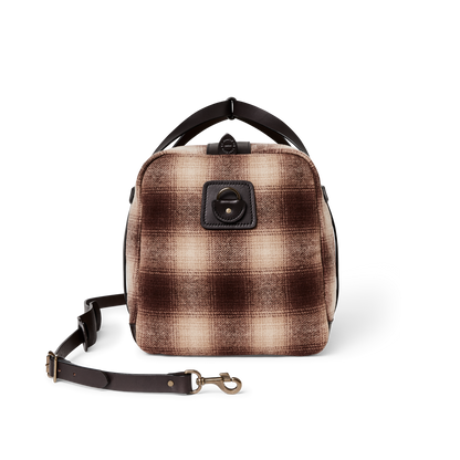 Medium Mackinaw Wool Duffle - Brown / Tan Ombre
