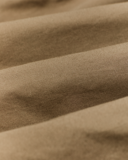 Dry Wax Omak Coat - Dark Beige