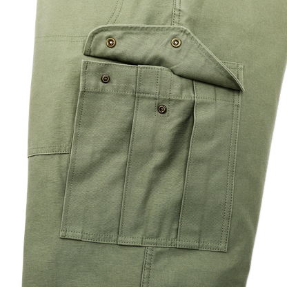 Field Cargo Pants - Washed Fatigue Green