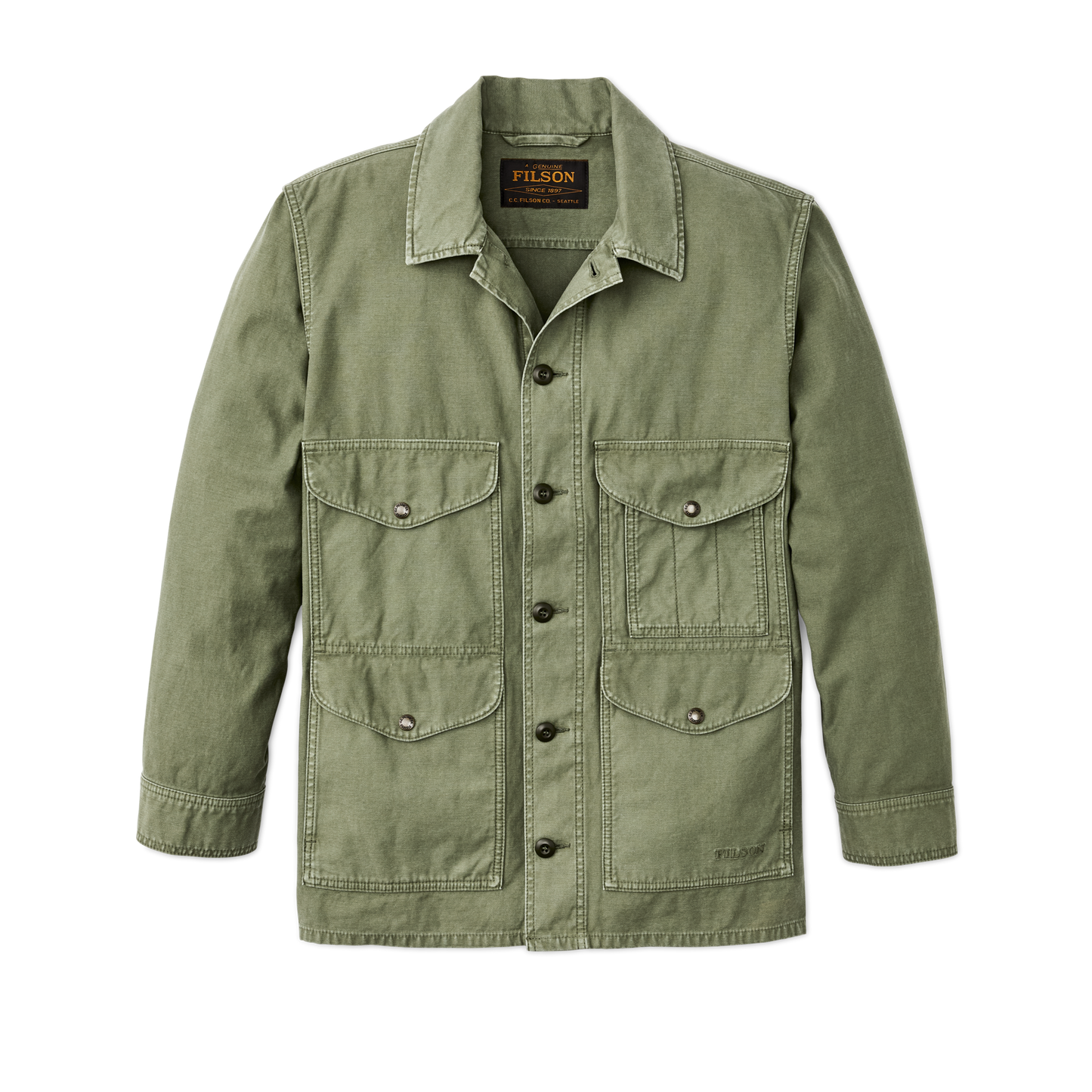 Field Cruiser Jacket - Washed Fatigue Green