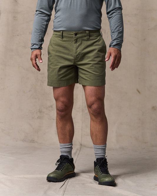 Granite Mountain 6" Shorts - Burnt Olive