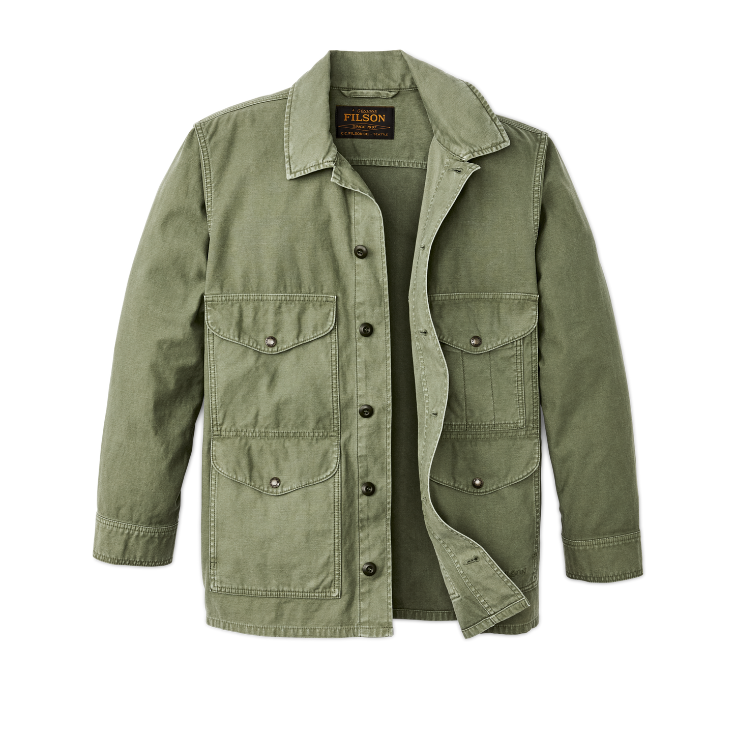 Field Cruiser Jacket - Washed Fatigue Green
