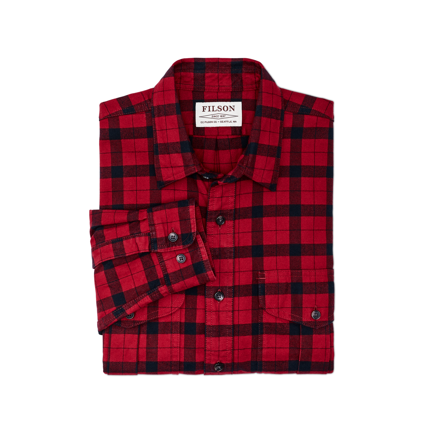 Alaskan Guide Shirt - Red/black Plaid