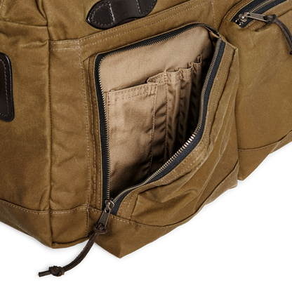 48 Hour Tin Cloth Duffle Bag - Dark Tan