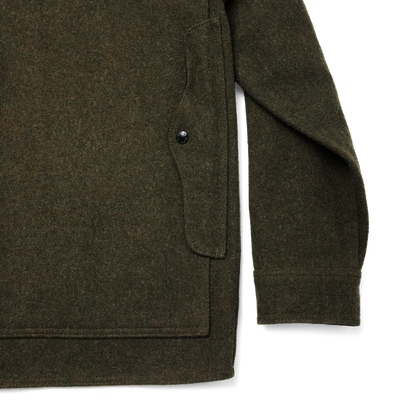 Mackinaw Wool Cruiser Jacket - Forest Green