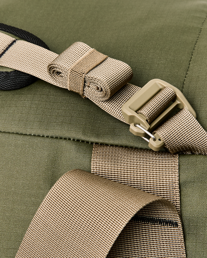 All-weather 40l Duffle - Olive / Black / Covert