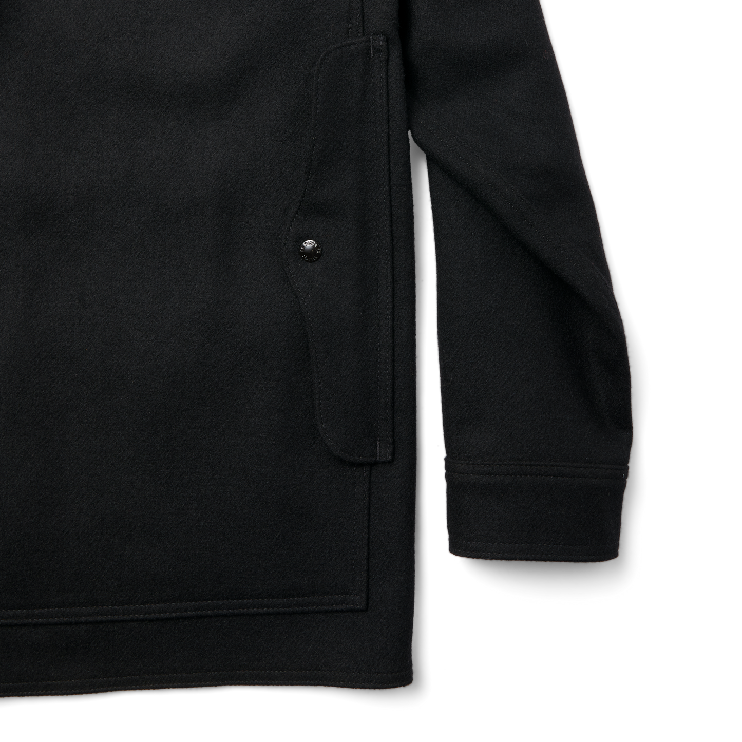 Mackinaw Wool Cruiser Jacket - Dark Navy / Solid