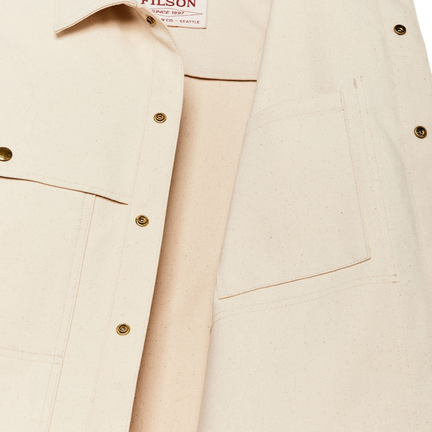 Dry Tin Cloth Forester Jac-shirt - Natural Seed