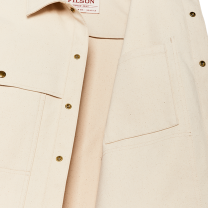 Dry Tin Cloth Forester Jac-shirt - Natural Seed
