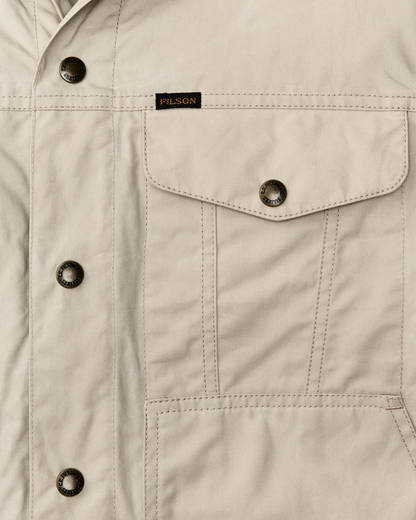 Dry Wax Short Cruiser Jacket - Quail Tan